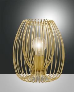 Tischleuchte CAMP gold 24cm