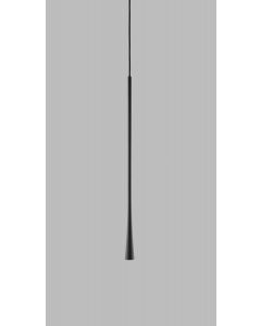 LED-Einzelpendel DROP 90cm schwarz 3000K