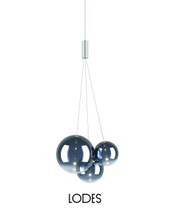 Lodes 3er-LED-Pendelleuchte RANDOM