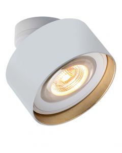 LED-Spot LUXX GLAS weiß/Blattgold (dim-to-warm)