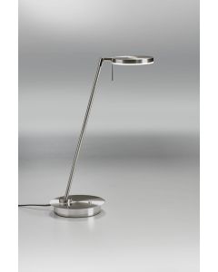 LED-Tischleuchte CYCLE Nickel matt