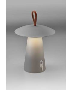 LED-Akku-Tischleuchte BUDDY grau 