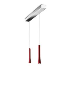 Oligo RIO LED-2er-Pendelleuchte mit Höhenverstellung