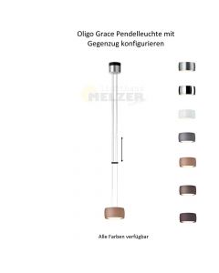 Oligo LED-Einzelpendel GRACE mit Gegenzug