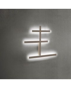 LED-Wand-/Deckenleuchte RAKE 65x52cm