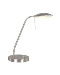 LED-Tischleuchte ELOI Silber