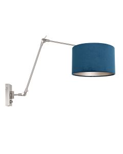 Wandleuchte PRESTIGE CHIC Stahl Blau