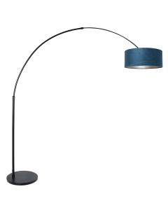 Bogenleuchte SPARKLED LIGHT Schwarz Blau 50cm