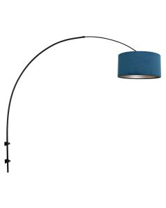Wandleuchte SPARKLED LIGHT Schwarz Blau