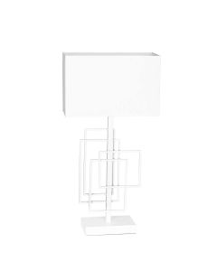 Tischleuchte PARAGON 52cm weiß
