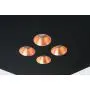 Icone-Minitallux LED-Deckenleuchte CONFORT12Q 65x65cm weiß/schwarz 2700K/3000K CONFORT-P12Q thumbnail