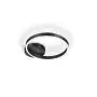 Knapstein LED-Deckenleuchte ANEL 40cm schwarz 91.345.07 thumbnail