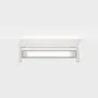 IP44.de LED-Wand-/Deckenaußenleuchte SLAT 8W weiß 91131-WH thumbnail