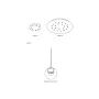 Kundalini LED-Pendelleuchte DEW 19 CHANDELIER Messing K04513719OEU thumbnail