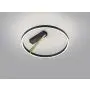 LED-Deckenleuchte ELARA Schwarz / Gold thumbnail
