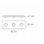 Elesi Luce LED-Deckenleuchte POIS 60x20 cm 02003XX thumbnail