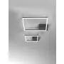 Fabas Luce LED-Wand-/Deckenleuchte BARD 42x42cm anthrazit 3394-61-282 thumbnail