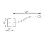 GKS Knapstein LED-Wandleuchte ASTA Nickel matt/schwarz 21.840.57 thumbnail