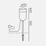 IP44.de BIK.4 SPIKE 92086-BL Pikto thumbnail