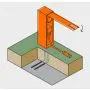 IP44.de 2-fach-Schuko-Steckdosensäule JACK anthrazit 55090-AN thumbnail