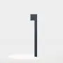 IP44.de Leuchten LED-Pollerleuchte CUT anthrazit 91045-AN thumbnail