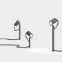 IP44.de Leuchten LED-Erdspießleuchte PIEK SPOT CONNECT 25cm/50cm/100cm anthrazit/dunkelbraun/schwarz 92076-CO thumbnail