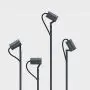 IP44.de Leuchten LED-Erdspießleuchte PIEK SPOT CONNECT 25cm/50cm/100cm anthrazit/dunkelbraun/schwarz 92076-CO thumbnail