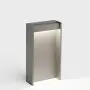 IP44.de LED-Pollerleuchte SLAT 40cm grau 91031-SG thumbnail