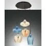 Fabas Luce 5er-Pendelleuchte OLBIA Bunt 3725-49-363 thumbnail