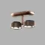 Light-Point 2er-LED-Deckenspot COSMO rosegold 271012 thumbnail