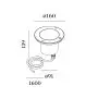 Wever & Ducré LED-Bodeneinbauspot MAP OUTDOOR FLOOR REC  751 thumbnail