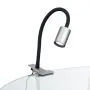 Orion LED-Klemmleuchte KURT Nickel matt Str 10-489 satin thumbnail
