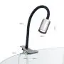 Orion LED-Klemmleuchte KURT Nickel matt Str 10-489 satin thumbnail