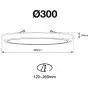 TLG SLC LED-Deckeneinbauleuchte IK06 ESSENTIA 30cm weiß (nicht dimmbar) SLC1503 thumbnail