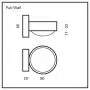 Top Light PUK WALL LED-Wandleuchte 2-0813-LED thumbnail