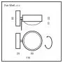 Top Light PUK WALL + LED-Wandleuchte 2-0807-LED thumbnail