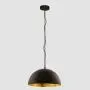 Steinhauer Lighting Pendelleuchte SEMICIRKEL Schwarz 2555ZW thumbnail