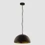 Steinhauer Lighting Pendelleuchte SEMICIRKEL Schwarz 2555ZW thumbnail