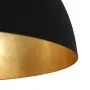 Steinhauer Lighting Pendelleuchte SEMICIRKEL Schwarz 2555ZW thumbnail