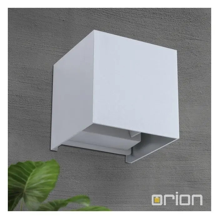 Hausmarke LED-Wandaußenleuchte CUBE AL 11-1192 Alu