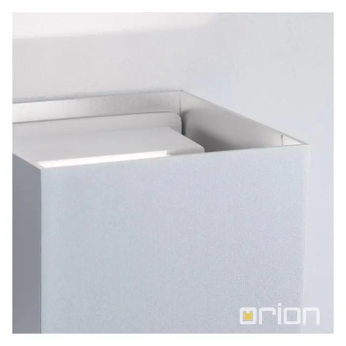 Hausmarke LED-Wandaußenleuchte CUBE AL 11-1192 Alu