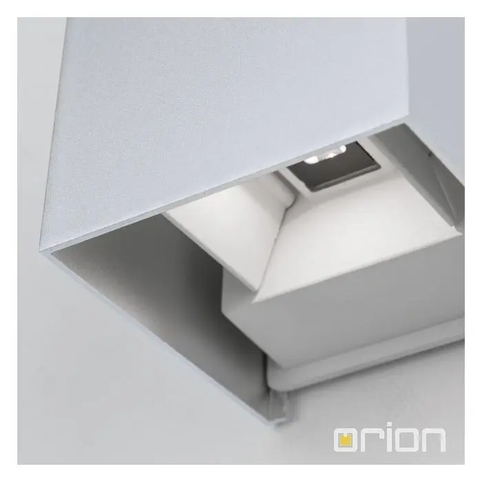 Hausmarke LED-Wandaußenleuchte CUBE AL 11-1192 Alu
