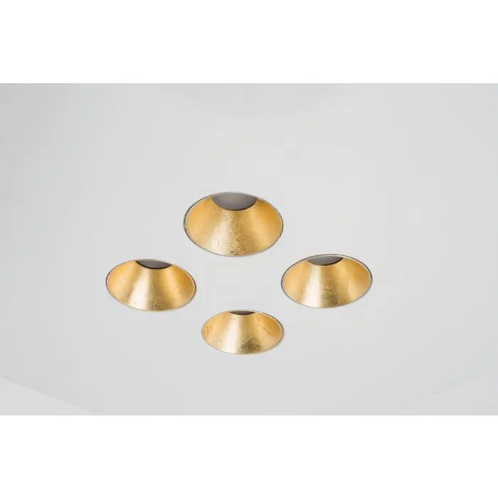 Icone-Minitallux LED-Deckenleuchte CONFORT12Q 65x65cm weiß/schwarz 2700K/3000K CONFORT-P12Q