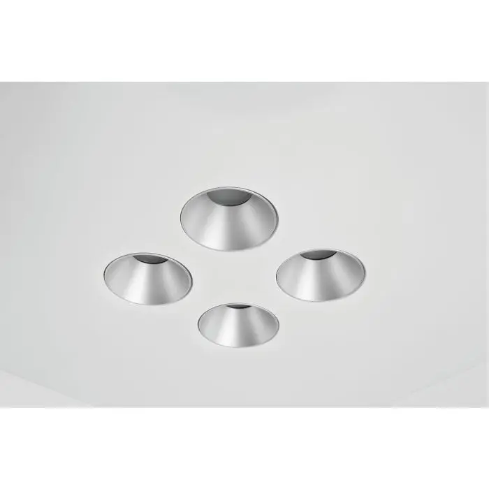 Icone-Minitallux LED-Deckenleuchte CONFORT12Q 65x65cm weiß/schwarz 2700K/3000K CONFORT-P12Q