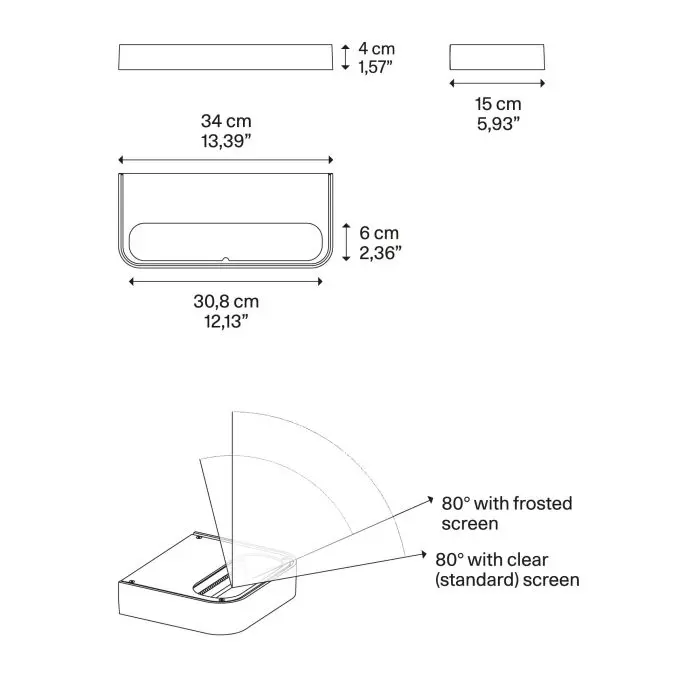 Lodes Wandleuchte SHIFT 21551