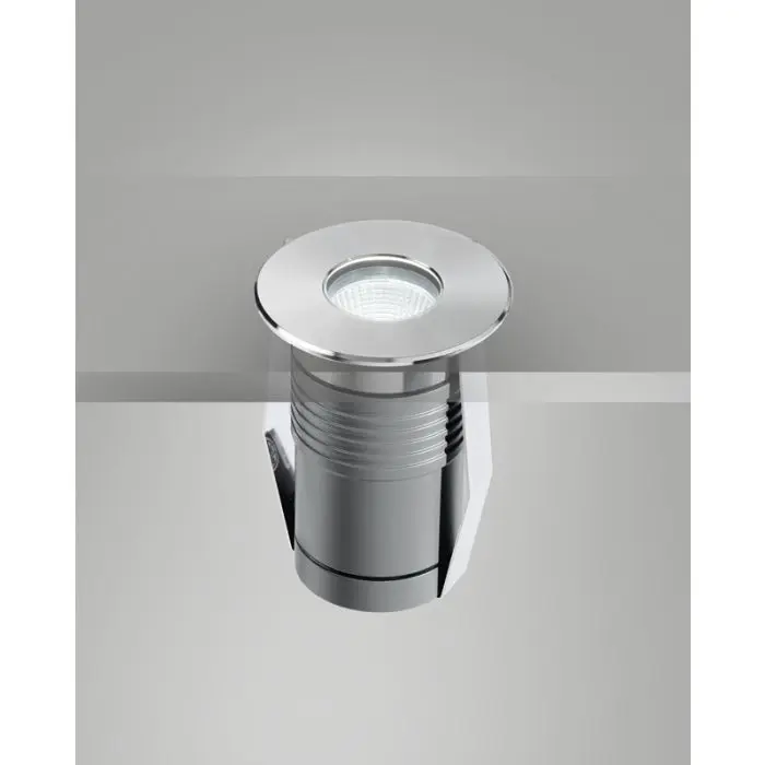 LED-Bodeneinbauspot WILLY 2  Edelstahl