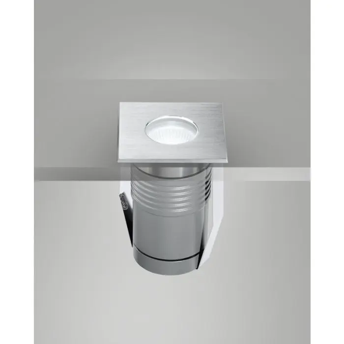 LED-Bodeneinbauspot APACHE 2  Edelstahl
