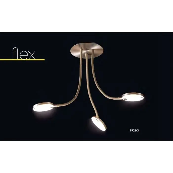 Holtkötter FLEX D3 LED-Deckenleuchte 9923/3-791