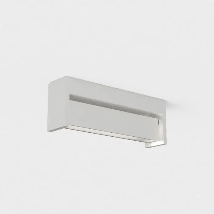 IP44.de LED-Wand-/Deckenaußenleuchte SLAT 8W weiß 91131-WH