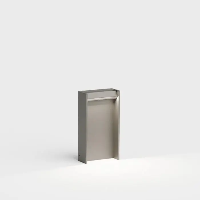 IP44.de LED-Pollerleuchte SLAT 40cm grau 91031-SG